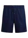 Polo Ralph Lauren Traveler Straight-leg Mid-length Swim Shorts In Blue