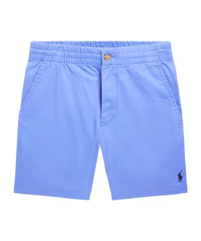 Polo Ralph Lauren Logo Shorts In Purple