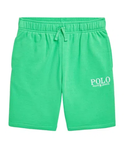 Polo Ralph Lauren Logo Shorts In Green