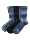 Polo Ralph Lauren Crew Sock 3-pack In Blue