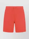 Polo Ralph Lauren Logo Sports Shorts With Elastic Waistband In Red