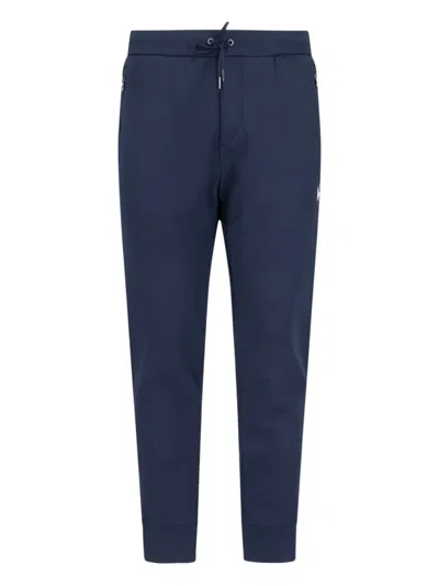 Polo Ralph Lauren Logo Sports Trousers In Blue