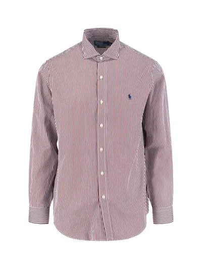 POLO RALPH LAUREN LOGO STRIPED SHIRT