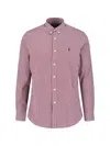 Polo Ralph Lauren Long Sleeve Sport Shirt Clothing In Red