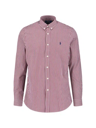POLO RALPH LAUREN LOGO STRIPED SHIRT