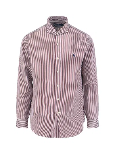 POLO RALPH LAUREN LOGO STRIPED SHIRT