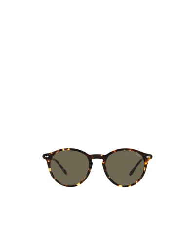 Polo Ralph Lauren Logo Sunglasses, Colored Lenses, Logo Mirror Leg Details. In Brown