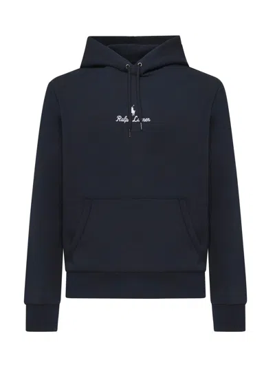 Polo Ralph Lauren Logo Sweatshirt In Blue