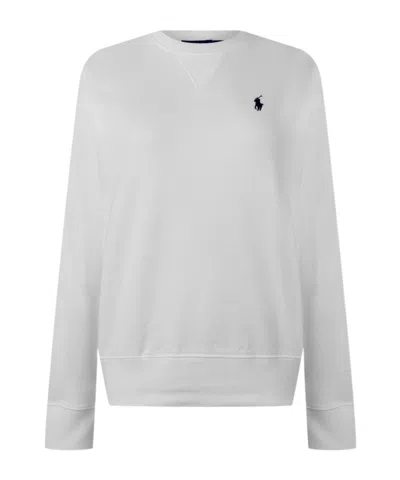 Polo Ralph Lauren Logo Sweatshirt In White
