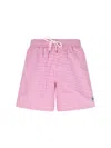 Polo Ralph Lauren Logo Swim Shorts In Pink