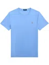 Polo Ralph Lauren Logo T-shirt In Blue