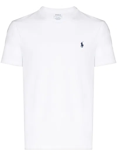 Polo Ralph Lauren Logo T-shirt In White