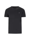Polo Ralph Lauren Logo T-shirt In Black