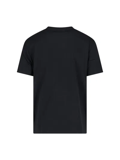 Polo Ralph Lauren Logo T-shirt In Black