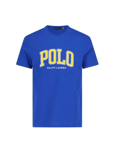 Polo Ralph Lauren Ralph Lauren Slim Fit Logo T Shirt Blue