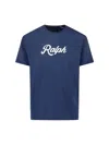 Polo Ralph Lauren Logo T-shirt In Blue