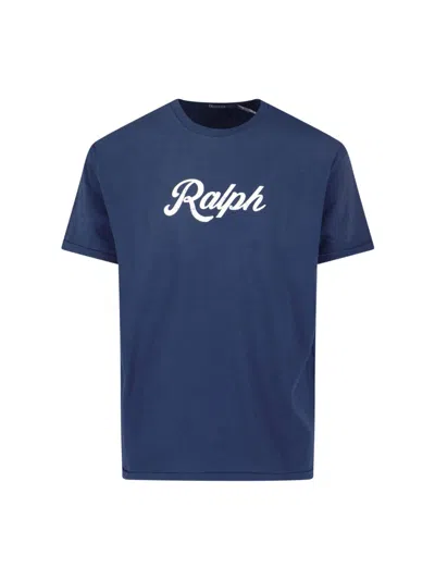 Polo Ralph Lauren Logo T-shirt In Blue
