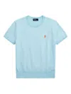 Polo Ralph Lauren Logo T-shirt In Blue