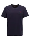 Polo Ralph Lauren Logo T-shirt In Blue
