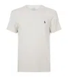 Polo Ralph Lauren Embroidered T-shirt In Gray