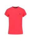 Polo Ralph Lauren Logo T-shirt In Red