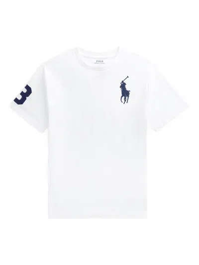 Polo Ralph Lauren Logo T-shirt In Weiss