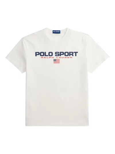 Polo Ralph Lauren Logo T-shirt In White