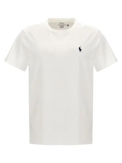 Polo Ralph Lauren Logo T-shirt In White