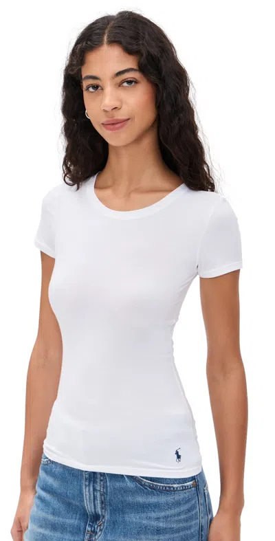 Polo Ralph Lauren Logo T-shirt White Cloud