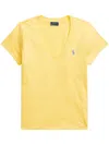 Polo Ralph Lauren Short-sleeved T-shirt In Yellow
