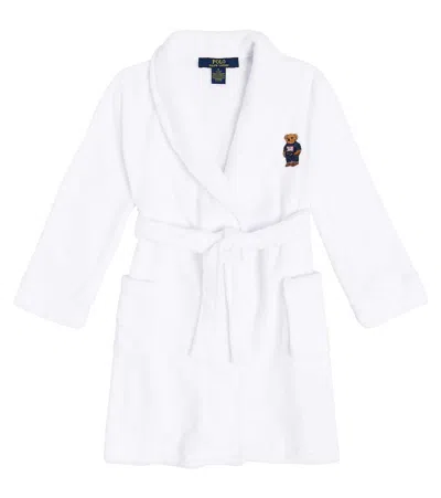 POLO RALPH LAUREN LOGO TERRY ROBE