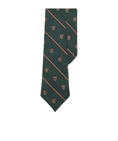 Polo Ralph Lauren Logo Tie In Green