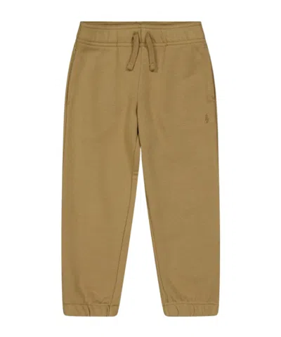 Polo Ralph Lauren Kids' Logo Track Pants In Brown