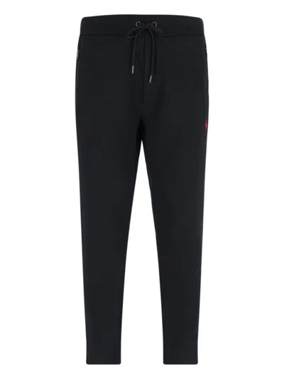 POLO RALPH LAUREN LOGO TRACKSUIT - BLACK