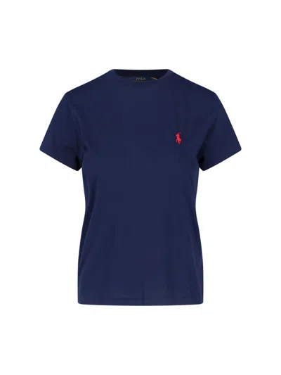 Polo Ralph Lauren T-shirt Logo In Blue