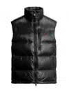 Polo Ralph Lauren Logo Vest In Black