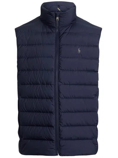 Polo Ralph Lauren Logo Vest In Blue