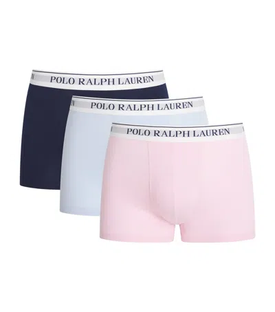 Polo Ralph Lauren Logo-waist Boxer Briefs In Multi