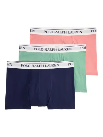 Polo Ralph Lauren Logo-waist Boxers (pack Of Three)
