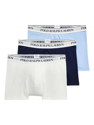 Polo Ralph Lauren Logo-waistband Boxers (pack Of Three)