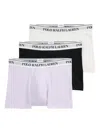 Polo Ralph Lauren Logo-waistband Boxers (pack Of Three)