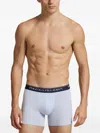 Polo Ralph Lauren Logo-waistband Boxers (pack Of Three) In Blue