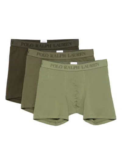 Polo Ralph Lauren Logo-waistband Boxers (pack Of Three) In Multi
