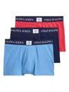 Polo Ralph Lauren Logo-waistband Boxers (pack Of Three) In Multi