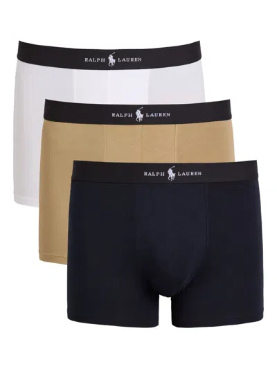 POLO RALPH LAUREN LOGO-WAISTBAND BOXERS (PACK OF THREE)