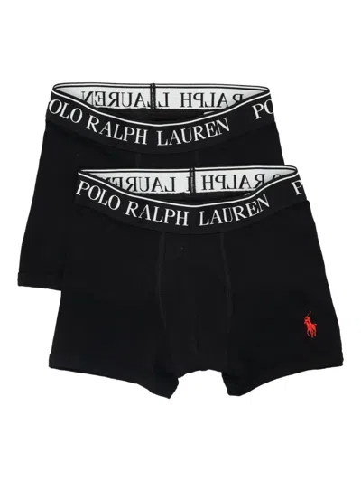 POLO RALPH LAUREN LOGO-WAISTBAND BOXERS (PACK OF TWO)