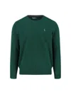 Polo Ralph Lauren Men's Sweaters Ralph Lauren - Ls Cn Pp Long Sleeve Pullover - Green In Green