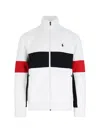 Polo Ralph Lauren Block Design High Collar Sweatshirt With Pockets