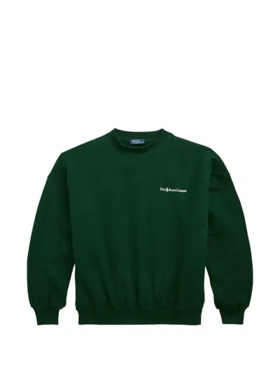 Polo Ralph Lauren Logo-detail Sweater In Green
