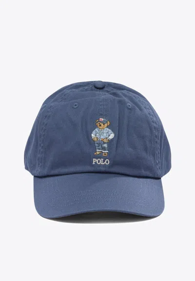 Polo Ralph Lauren Logo-embroidered Baseball Cap In Blue
